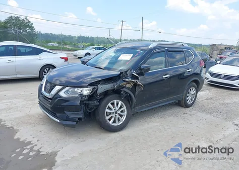 2019 Nissan Rogue Sv из США, поврежденный, VIN JN8AT2MV4KW390800